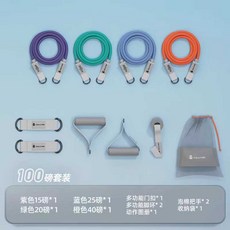 스쿼트 밴드 허벅지 하체 운동 일상 홈트 훈련 민첩성, T3 100lb 세트 벤치프레스 바, 1개