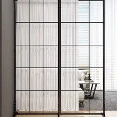 인테리어 파티션 철재 공간분리 격자 주방 침실, X. 220mm x 200mm 받침대 봉