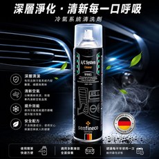 senfineco 9981 冷氣系統清洗劑 深層淨化・清新每一口呼吸 德國品質, 1個