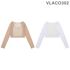 藍鯨高爾夫 Volvik 女用半截內搭衣 #VLACO302（白色、膚色）涼感／冰絲／透氣／防曬