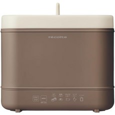 recolte 烹飪鍋 6種調理選單 輕鬆製作蒸蛋、咖哩、雞肉, REB-1(BR) 摩卡棕 25年款