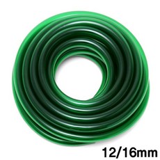 REABOON 외부여과기 호스 12/16mm 1M 단위가격 녹색 최상급호스 협신 수중 모터 호스, 1개