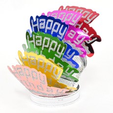 제사오스토어 머리띠 생일파티 타아라 6개입 촬영소품 파티장식 파티놀이용품 조카선물