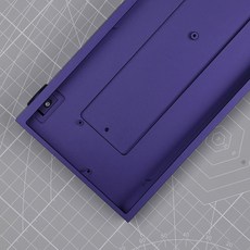 키보드 스위치 tofu60 기계식 케이스, 양극짙은보라색, E. 아노다이징 처리된 진한 보라색