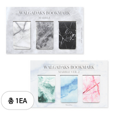 왈가닥스 마그네틱 북마크 6p 세트, 마블, 1세트