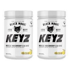 黑魔法兒童肌肉恢復獲得氨基酸矩陣 Pina Colada, 2個, 420克