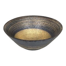 브랜드없음 크리스털 내부 채색 대접 340g, 1개, 골드