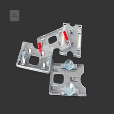 미소디자인 주차증 투명 케이스 주차등록증케이스, (가로)