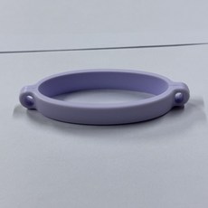텀블러 스트랩 링 실리콘스트랩 휴대용, 5개, 연보라
