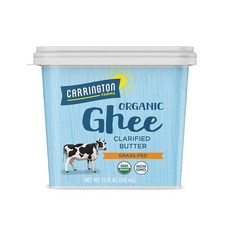 CARRINGTON FARMS Organic Grass Fed Ghee Butter 캐링턴팜스 오가닉 그라스 피드 기 버터, 3개, 355ml