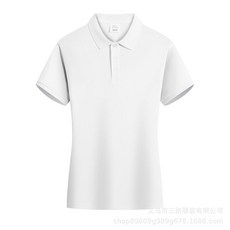 歐碼純棉男女短袖T恤 翻領商務Polo衫 夏季上衣