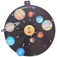 움직이는 태양계놀이 4인용 미술놀이키트