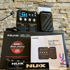 紐斯克 電木吉他綜合效果器 Loop 錄音介面 鼓機 IR 綜效 台灣公司貨, 1個, NUX MG-101 主機