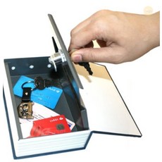 헬로라일락 책금고 사전모양 중형 에어비앤비 게스트하우스 레지던스 개인금고, 빨강