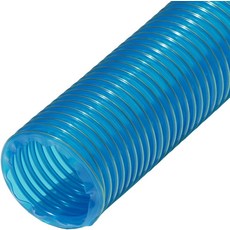 고무-Cal PVC 플렉시블 덕트 호스 1.25인치 ID x 12ft 블루, Blue, 1.25"ID x 12ft