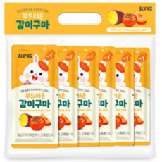 엘빈즈 부드러운 밤이구마 고구마 말랭이, 1세트, 20g