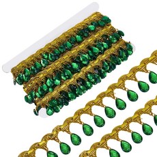 러플 에지 레이스 트림 섬유 장식 의상 디자인 DIY 액세서리, 1개, 올드 레이스 코튼 프린지