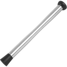 등 lexenic 스테인리스 제품 모히토 마가리타 스틸 헤드 쉬운 12.6인치 듀얼 올드 32cm 머들러 막대 (골드) 칵테일 내구성이 뛰어나고 / 도구 u2013 청소하기 엔드, Stainless Steel