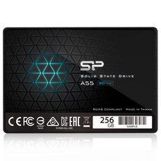 Silicon Power 512GB SSD 3D NAND A58 SLC 캐시 성능 부스트 SATA III 2.5인치, Standard