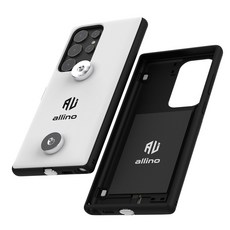 알리노 퍼펙트 핏 오토바이 자석 충전케이스 배달대행 충전거치대, S26 울트라, 화이트, 갤럭시