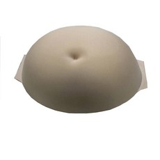 체험 분장 영화촬영 배꼽 임신배모형 실리콘분장 복장 소품 만삭체험 만삭 복대 모형