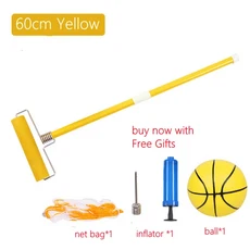 쿠쿠스토어 재미있는 야외 게임 롤링 체이스 볼 어린이 감각 장난감 부모 자녀 팀 빌딩 하키 기차 유치원, 03 yellow 1set