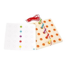 소근육 두뇌발달 유아 실꿰기 놀이장난감 네살 영아 인지자극 세살 요양원, 1개