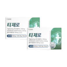 피부 면역 영양제 티제로 편평사마귀 제거 영양제 면역부스터, 2개, 30정 2개, 30정
