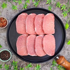 VGD 국내산 냉동 등심 돈가스용 1cm절단 연육작업(O), 500g, 1개