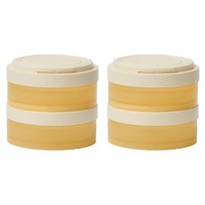 이지앤프리 프레시타워 토핑블럭 115ml 4P, 프레시타워 토핑블럭 115ml 4P 망고, 옐로우