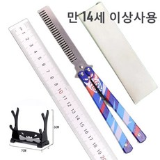 VALORANT 발로란트 요루의 스타일리시 버터플라이 빗 나비칼 빗리송 모형칼 발리송 트레이너 22CM, 게임스킨 연습용