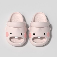 BabyCrayon 兒童鯊魚造型 EVA 居家浴室防滑拖鞋