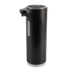 新品壁掛式自動洗手液機浴室智能感應泡沫洗手機電動皁液器起泡機, 1個, 黑色:凝膠款