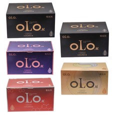 OLO 玻尿酸潤滑保險套 極薄 4送1組合, 1套, 50片