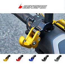 2025 야마하 NMAX125 바이커스 봉지걸이 미러 후크 배달 대행, 골드, 1개