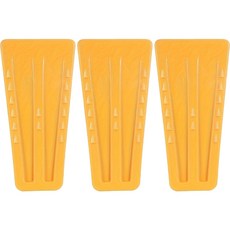 안전한 나무 베기 체인톱 쐐기 벌목용 스파이크형 나무 베기 쐐기 3개 세트, 5in