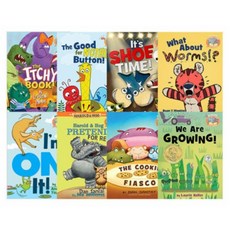 (사은품 인기도서제공) 코끼리와 꿀꿀이는 책을 좋아해 8권세트 영어원서 Elephant & Piggie Like Reading, 코끼리2부 8권, 코끼리2부 8권