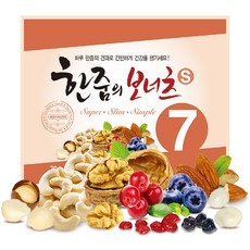 아몬드7 하루견과 한줌의 보너츠 S7 20g 25봉 단품 (낱봉), 25개