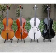연습용 첼로 입문용 교육용 초보자 학교 학원 레슨용, 1개, 상세페이지 참고, 3/4 (화이트 키 145cm 전후)