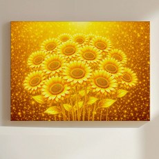 풍수액자 해바라기 액자 그림 집들이선물 개업선물 인테리어 그림, 9.번창의 상징 듬뿍 해바라기