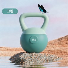 리온 아령3kg 여자덤벨 아령 여자 헬스 미니아령 헬스장, 그린 5KG