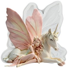 QDMOLDS angel baby 퐁당 실리콘 몰드 초콜릿 캔디 케이크 장식용 컵케이크 토퍼 폴리머 클레이 껌 페이스트 293409, 4-회색