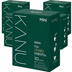 카누 미니 디카페인 아메리카노 50개입, 900mg, 10개입, 10개