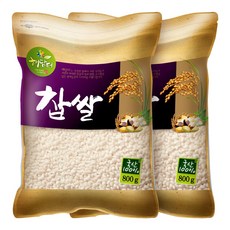 현대농산 국산 찹쌀 800g, 2개