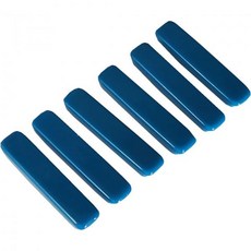 HONEYSEW 초간단 솔기 가이드 세터 - 1개와 2개 정밀한 ¼ 솔기를 얻기 위한 추측에서 벗어나보세요. 매우 쉬운, Pay Attention:Only 6pcs Blue S