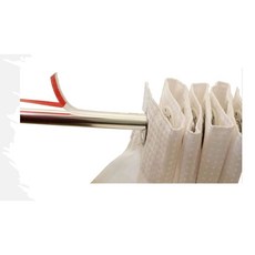 모덱 커튼과 드레이퍼 링 슬라이드-샤워 및 링이 잡히지 않아 부드럽고 조용하게 미끄러질 수 있습니다12피트 클리어, 6 Ft Clear, 1개