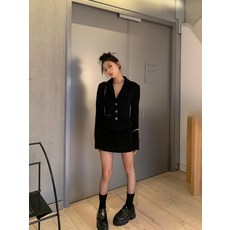 법대로사랑하라 옷 패션 이세영 김유리 카라 자켓 여성 블랙 의류 세트 재킷 하객룩 결혼식