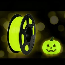 빛나는 PLA 3D 프린터 필라멘트 1.75mm 고휘도 야광 250G 스풀 노란색, 04 PLA glow yellow