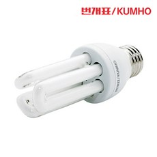 장수 30W 삼파장 전구 (주광색) EFQU30EX-D, 주광색, 1개