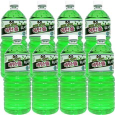 탑크린 에탄올 워셔액, 8개, 1.8L